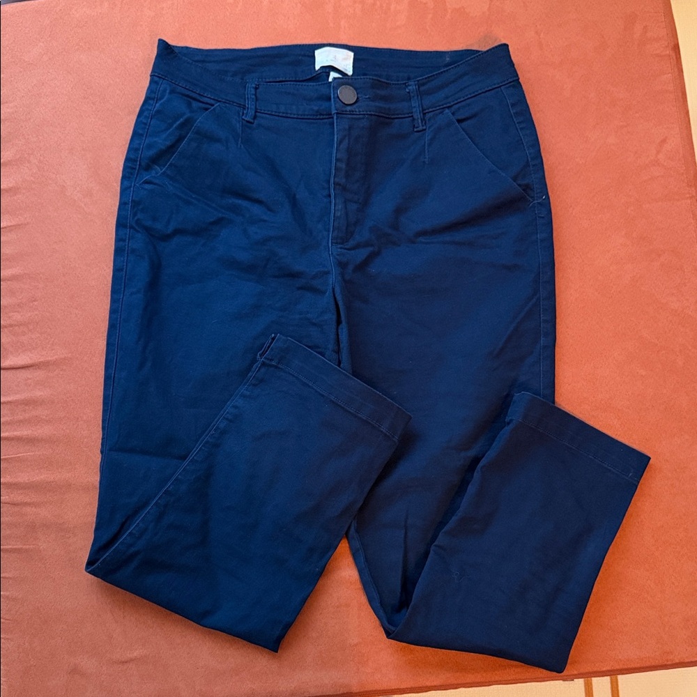 Caslon Navy Cropped Jeans